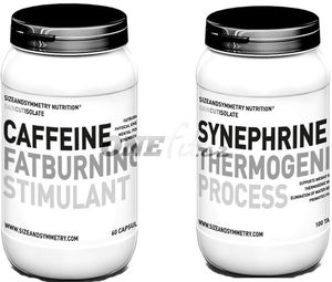SizeAndSymmetry Synephrine 100 tablet + Caffeine Fat Burning 60 kapslí ZDARMA | onefit.cz
