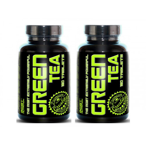 Best Nutrition Green Tea 120 tablet + 1 ZDARMA